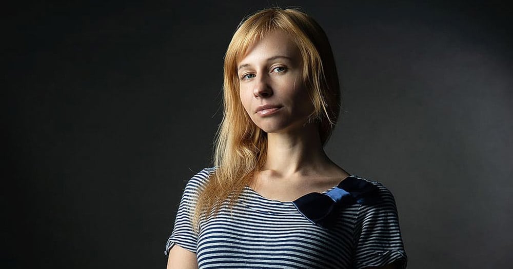 Woman with nice posture